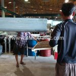 ราวเหล็กกั้นถนน ส่งไปที่อำเภอบางใหญ่ จังหวัดนนทบุรี จำนวน 50 แผ่น
