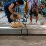 รั้วกั้นถนน ปลายทาง อ.เมือง จ.ยะลา