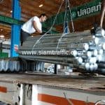 ราวเหล็กกั้นถนน แขวงทางหลวงชัยภูมิ