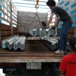 ราวเหล็กลูกฟูก ปลายทางอำเภอสันทราย จังหวัดเชียงใหม่