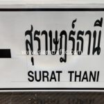 ป้ายแนะนำ จังหวัดสุราษฎร์ธานี SURAT THANI 5 โครงการสาย 420 (ช่วงที่ 2)