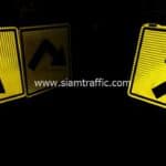 Sharp Left Turn signs and Left Bend signs export to Yangon, Myanmar