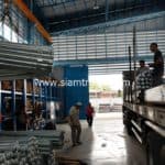 ราวเหล็กลูกฟูกกั้นขอบทาง ส่งไปยังอำเภอห้วยยอด จังหวัดตรัง