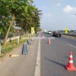 งานติดตั้ง guardrail ทางหลวงพิเศษหมายเลข 9 ตอน บางปะอิน – คลองพระยาสุเรนทร์ ปริมาณงานรวม 5,040 เมตร