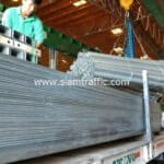 ราวกันอันตราย สำหรับใช้ติดตั้งบนทางหลวงหมายเลข 4 ตอน เสียบญวน – กระบุรี