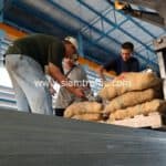 แผ่นการ์ดเรล บ้านท่าพระ - มหาสารคาม ปริมาณงาน 1,668 เมตร