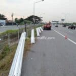 Guardrail ทางหลวงพิเศษหมายเลข 9 ตอน คลองพระยาสุเรนทร์ - พระประแดง