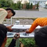 Guard rail ทางหลวงพิเศษหมายเลข 9 ปริมาณงาน 5,158 เมตร Guard rail ทางหลวงพิเศษหมายเลข 9 ปริมาณงาน 5,158 เมตร