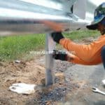 Guardrail ทางหลวงพิเศษหมายเลข 9 ปริมาณงาน 5,158 เมตร Guardrail ทางหลวงพิเศษหมายเลข 9 ปริมาณงาน 5,158 เมตร