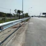 Guard rail มอเตอร์เวย์ ปริมาณงาน 5,158 ม.