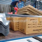 Guardrail และชุดไฟ Solar Cell สำนักงานทางหลวงชนบทจังหวัดสุโขทัย และจังหวัดเชียงราย