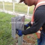 ขั้นตอนการติดตั้งการ์ดเรล แขวงทางหลวงพิเศษระหว่างเมือง (Inter-City Motorway) ขั้นตอนการติดตั้งการ์ดเรล แขวงทางหลวงพิเศษระหว่างเมือง (Inter-City Motorway)