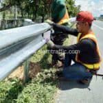 การ์ดเรล มอเตอร์เวย์ ตามแบบมาตรฐานกรมทางหลวงเลขที่ DWG.NO.RS-603 – DWG.NO.RS-606 การ์ดเรล มอเตอร์เวย์ ตามแบบมาตรฐานกรมทางหลวงเลขที่ DWG.NO.RS-603 – DWG.NO.RS-606