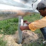 ขั้นตอนการติดตั้งการ์ดเรล ติดตั้งที่มอเตอร์เวย์ ตามแบบมาตรฐานกรมทางหลวงเลขที่ DWG.NO.RS-603 – DWG.NO.RS-606 ขั้นตอนการติดตั้งการ์ดเรล ติดตั้งที่มอเตอร์เวย์ ตามแบบมาตรฐานกรมทางหลวงเลขที่ DWG.NO.RS-603 – DWG.NO.RS-606