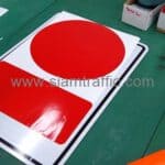 รับทำป้ายจราจร ขนาด 40 x 60 ซม. บริษัท เอส พาวเวอร์พลัส กรุ๊ป จำกัด