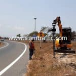 ติดตั้งป้ายจราจร Motorway บนทางหลวงพิเศษหมายเลข 7 ตอนบางปะกง – หนองรี
