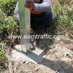 การติดตั้งป้ายจราจร Motorway บนทางหลวงพิเศษหมายเลข 7 ตอนบางปะกง – หนองรี