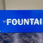 ป้ายบอกชื่อห้อง FOUNTAIN 2 บริษัท ซีพีเอ็น จำกัด