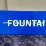 ป้ายบอกชื่อห้อง FOUNTAIN 3 บริษัท ซีพีเอ็น จำกัด