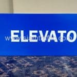 ป้ายบอกชื่อห้อง ELERVATOR 1 บริษัท ซีพีเอ็น จำกัด