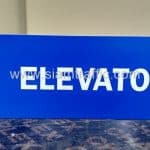 ป้ายบอกชื่อห้อง ELERVATOR 2 บริษัท ซีพีเอ็น จำกัด