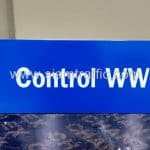 ป้ายบอกชื่อห้อง Control WWTP บริษัท ซีพีเอ็น จำกัด