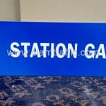 ป้ายบอกชื่อห้อง STATION GAS 1 บริษัท ซีพีเอ็น จำกัด