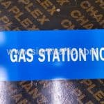 ป้ายบอกชื่อห้อง GAS STATION NO.2
