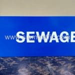 ป้ายบอกชื่อห้อง SAWAGE 5 บริษัท ซีพีเอ็น จำกัด