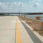 งานติดตั้งการ์ดเรล บนทางหลวงพิเศษหมายเลข 7 ปริมาณงานรวม 15,000 เมตร