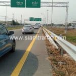 โครงการติดตั้งการ์ดเรล บนทางหลวงพิเศษหมายเลข 7 ตอน พัทยา – มาบตาพุด ปริมาณงานรวม 15,000 เมตร