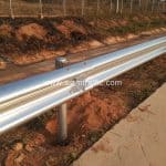 งานการ์ดเรล มาตรฐานกรมทางหลวง DWG.NO.RS-603-606 ตอน พัทยา - มาบตาพุด ระหว่าง กม.129+400 – กม.146+700 ปริมาณงานรวม 15,000 เมตร