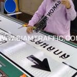 ป้ายแนะนำ น.2 หรือป้ายบอกจุดหมาย ขนาด 75 x 210 ซม.