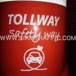 กรวยจราจร 80 cm. TOLLWAY