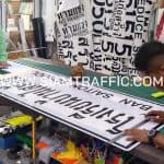 รับทำป้ายทางหลวง ป้ายโรงเรียนบ้านไสท้อน