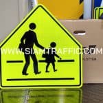 ป้ายสัญลักษณ์เขตโรงเรียน school zone