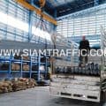 guard rail ส่งการ์ดเรลไปที่อำเภอพนัสนิคม จังหวัดชลบุรี
