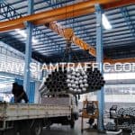 guard rail ส่งการ์ดเรลไปที่ อ.พนัสนิคม จ.ชลบุรี