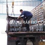 guardrail ปลายทางอำเภอพนัสนิคม จังหวัดชลบุรี