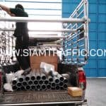 เสาการ์ดเรล ขนาด 4"x 2 ม. ปลายทาง อบต.วังทอง อ.โคกเจริญ จ.ลพบุรี เสาการ์ดเรล ขนาด 4"x 2 ม. ปลายทาง อบต.วังทอง อ.โคกเจริญ จ.ลพบุรี