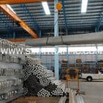 โรงงานผลิตแผ่นการ์ดเรล ส่งไปติดตั้งบนทางหลวงหมายเลข 4 ตอนควบคุม 0501 ตอน สระพัง - เขาวัง