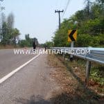 การติดตั้งราวกันอันตราย ตอนหนองบัว – ท่าบ่อ