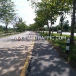 ติดตั้งการ์ดเรล โรงพยาบาลสรรคบุรี - ชัยนาท