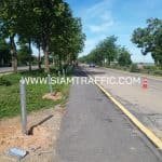 การ์ดเรล ทางหลวงหมายเลข 340 โรงพยาบาลสรรคบุรี - ชัยนาท