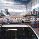 แผ่นการ์ดเรล ส่งไปที่จังหวัดนครราชสีมา