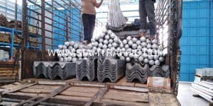 ราวเหล็กลูกฟูก มอก.248-2531 ปลายทางหมวดการทางโคกสำโรง จ.ลพบุรี