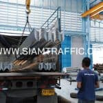 Guard rail ปลายทางอำเภอเมืองแพร่ จังหวัดแพร่