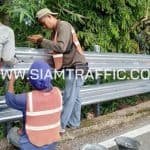 Guard rail ทางหลวงหมายเลข 1388 ตอน ห้วยน้ำขุ่น - พระตำหนักดอยตุง Guard rail ทางหลวงหมายเลข 1388 ตอน ห้วยน้ำขุ่น - พระตำหนักดอยตุง