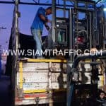 สีเทอร์โมพลาสติก (Thermoplastic paint) ทางหลวงหมายเลข 129 ตอน ทางเลี่ยงเมืองแพร่ ตอน 1