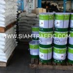 สีเทอร์โมพลาสติก และสีโคลด์พลาสติก ปลายทาง ทางหลวงหมายเลข 129 ตอน ทางเลี่ยงเมืองแพร่ ตอน 1